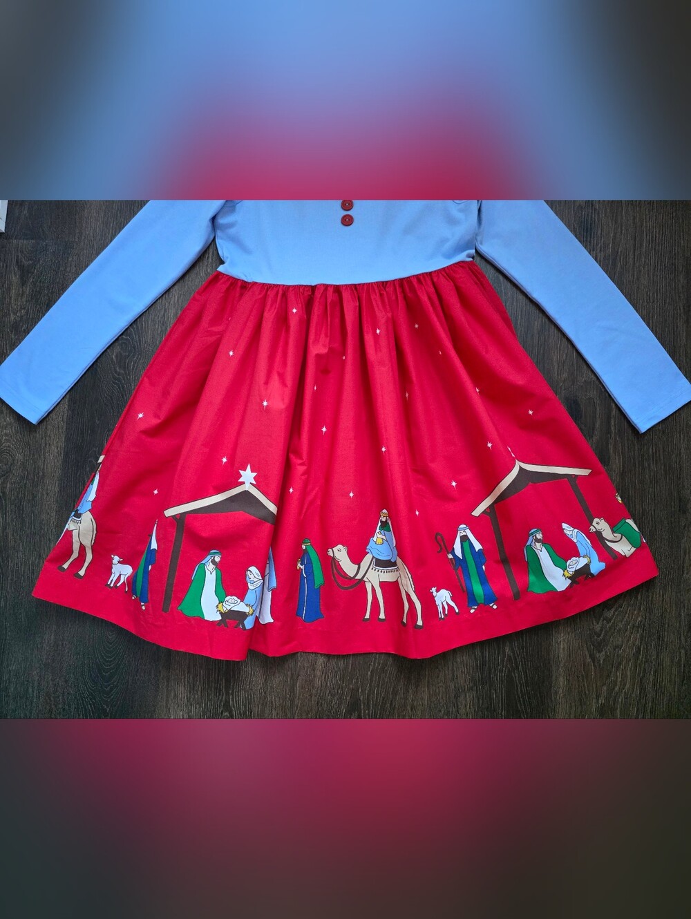 Eleanor Rose Heather "Silent Night" Nativity dress - Picture 2 of 13